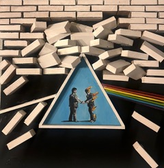 3D Pink Floyd Schilderij